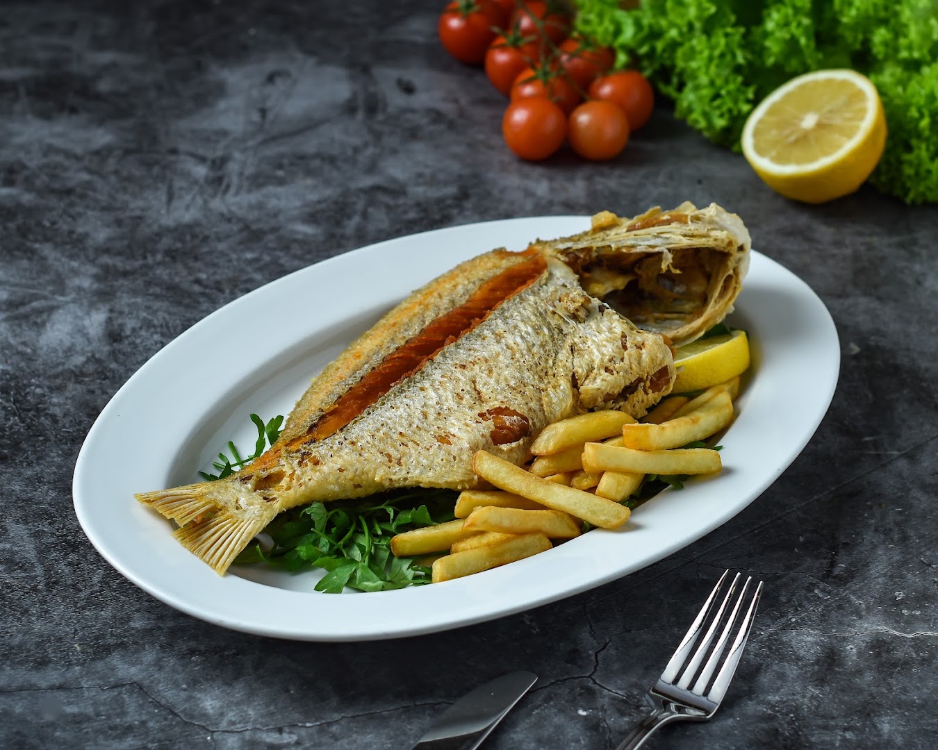 Al Marsah Seafood Restaurant: professional high quality food photography