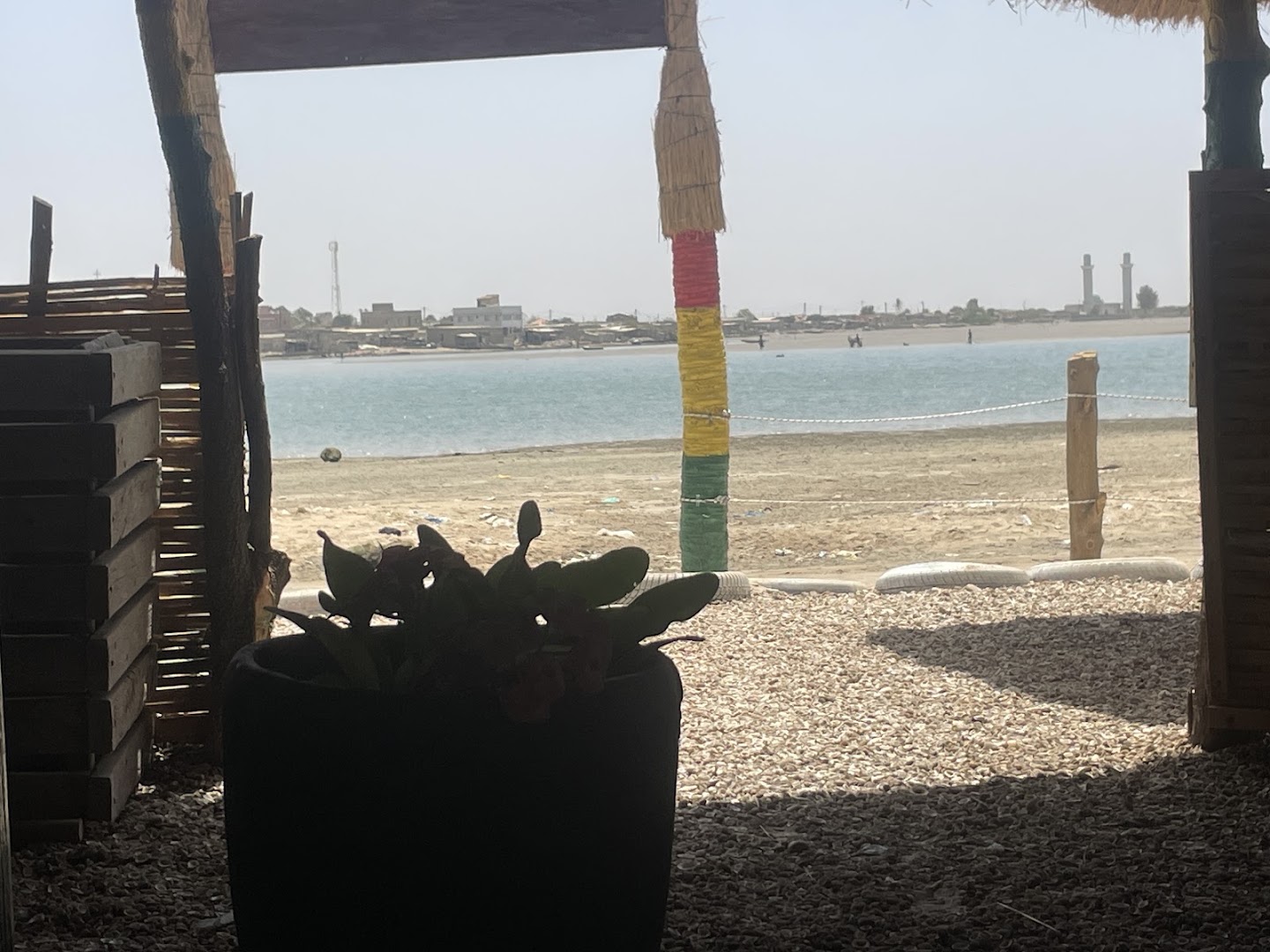 Fassanda Beach: inviting view of the venue