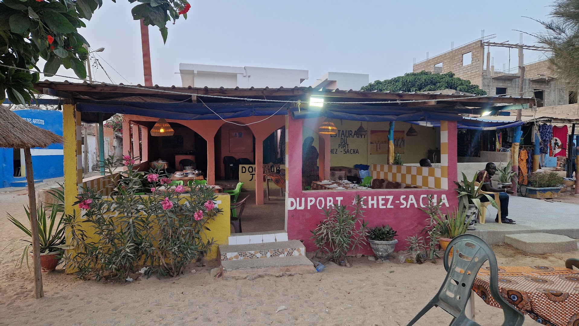 Chez Sacha: clear exterior view of restaurant
