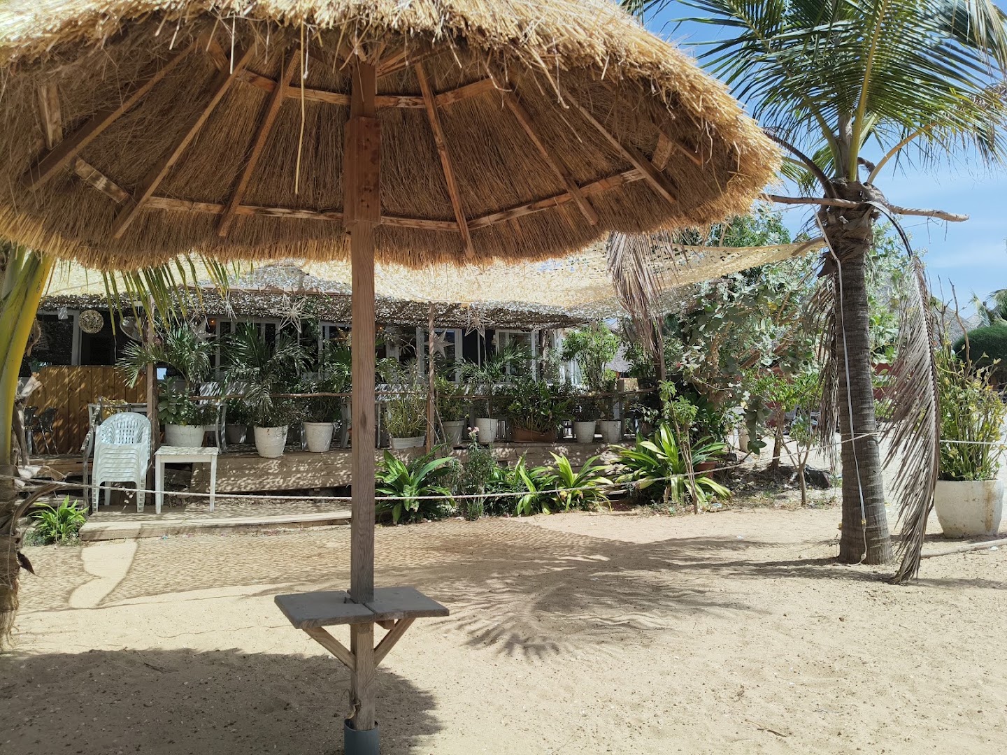 Face à la Mer: inviting outdoor restaurant terrace atmosphere
