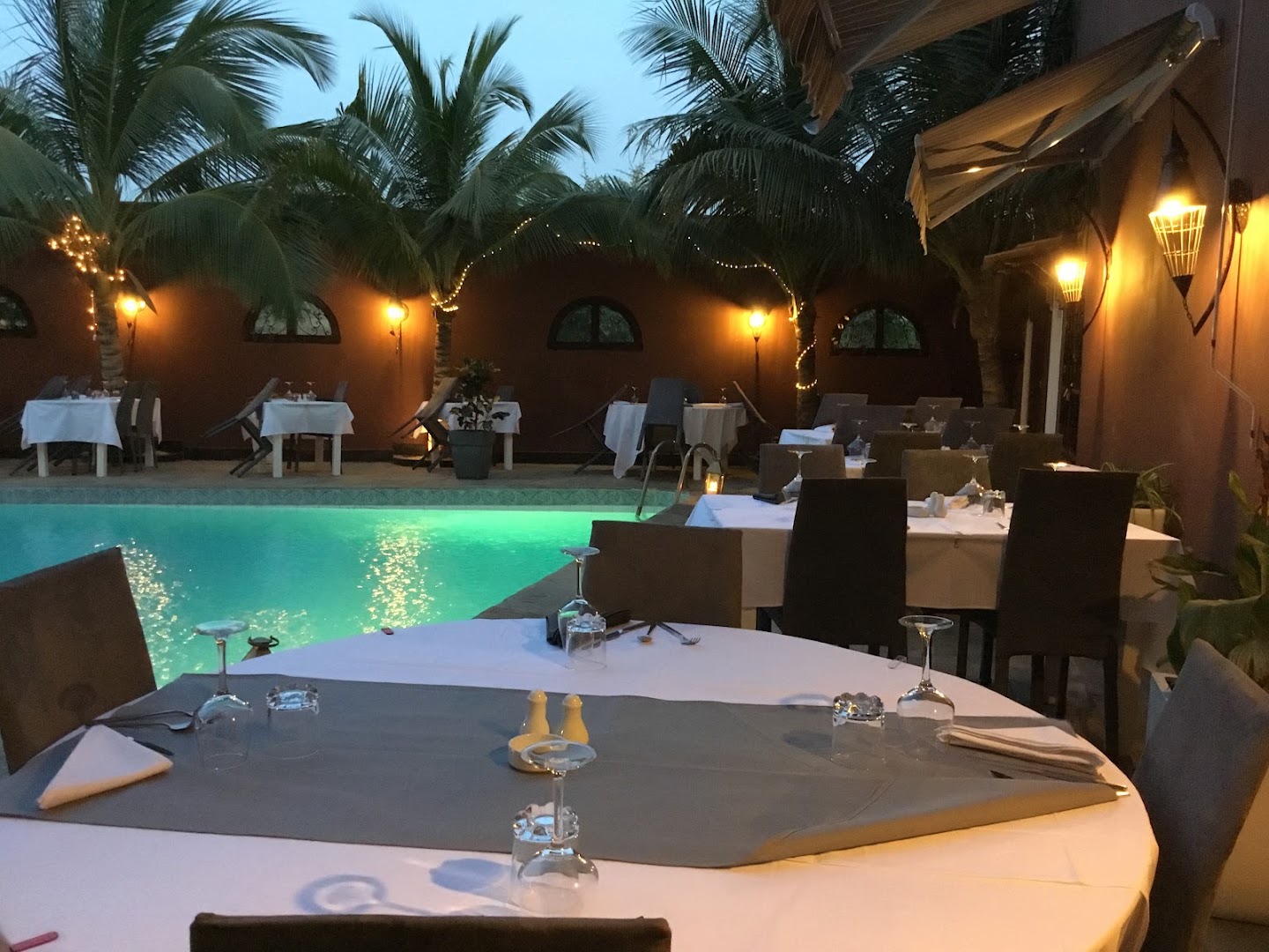 Part & O: inviting restaurant terrace atmosphere