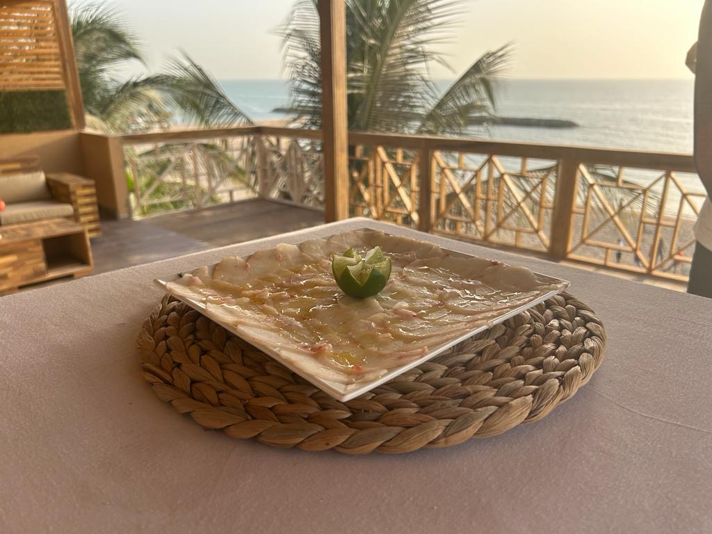 Touky Lounge The Rooftop: appetizing food with scenic view