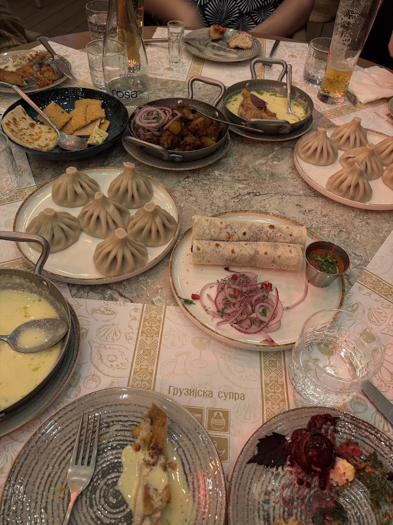Georgian Supra: appetizing spread of Georgian food