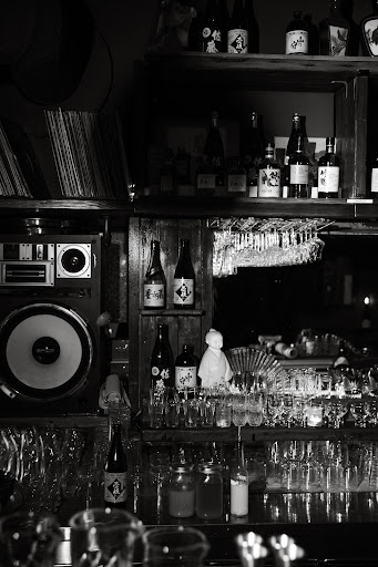 Yama: atmospheric shot of bar interior