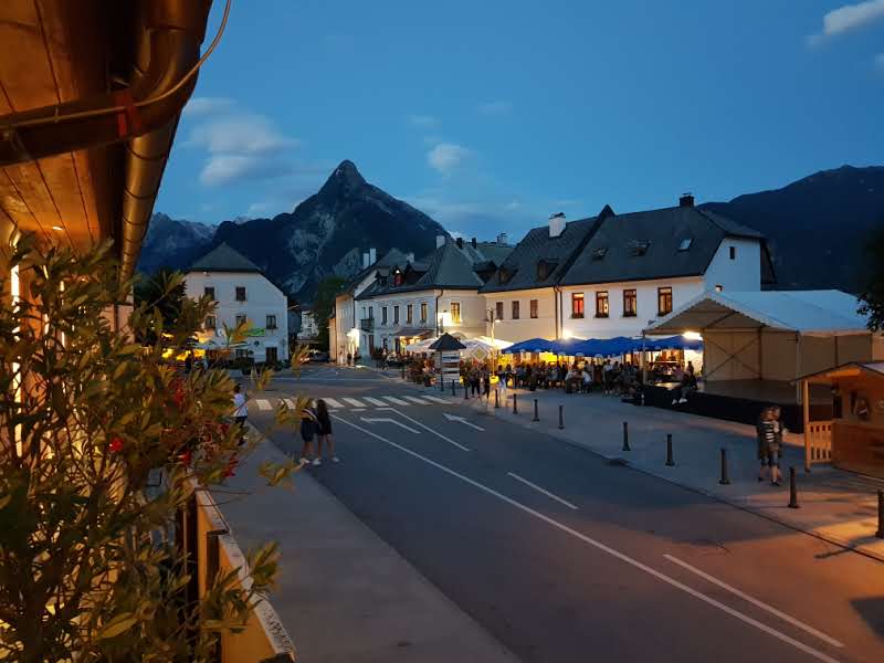 Letni Vrt: beautiful evening atmosphere and view