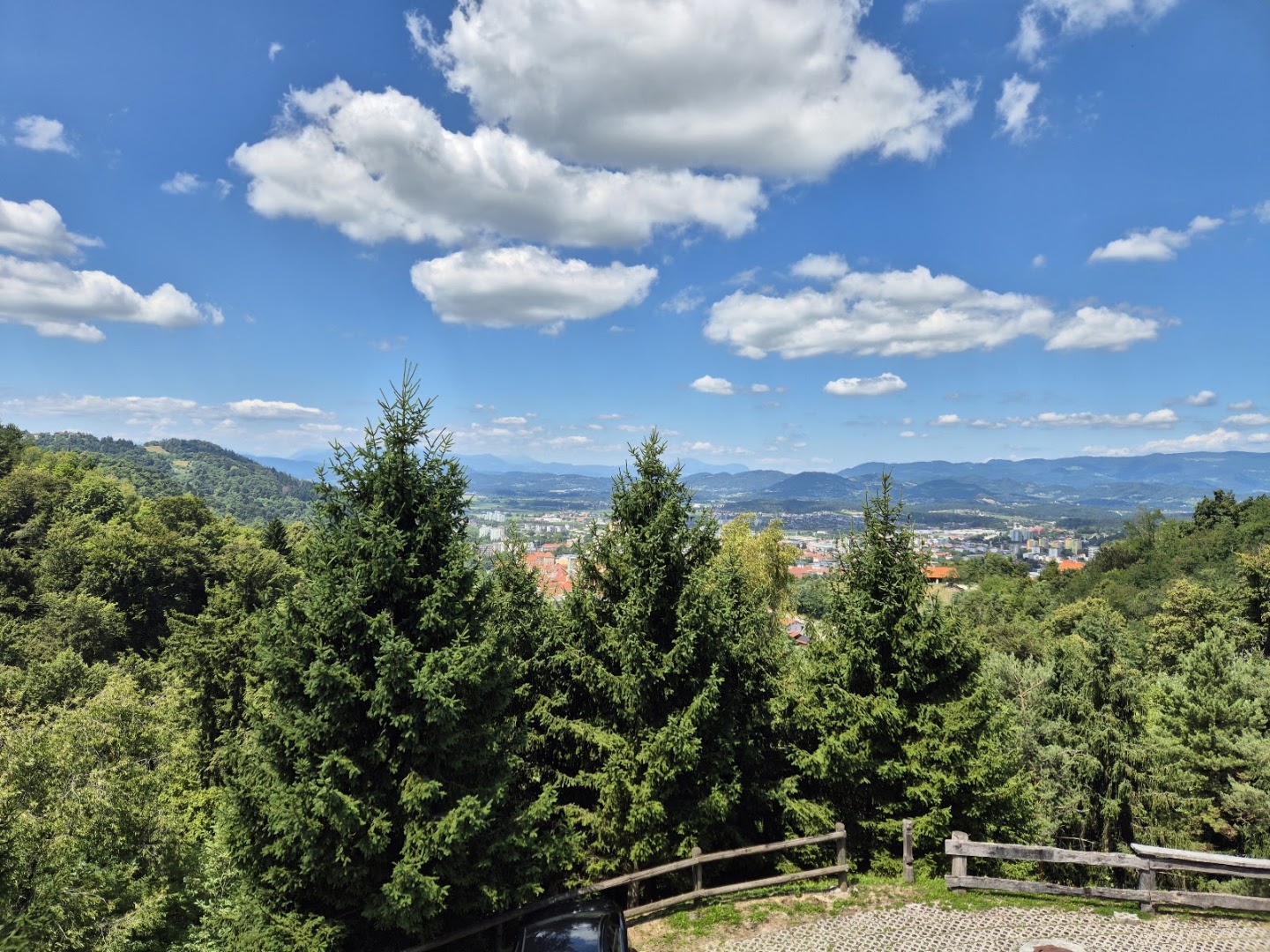 Gostilna pri Kmetec: beautiful scenic view from venue