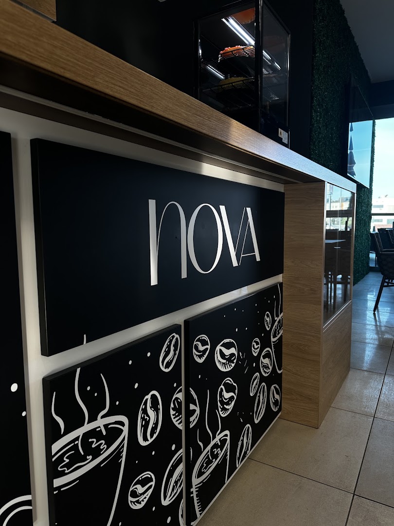 Kavarna Nova: clear, professional shot of interior