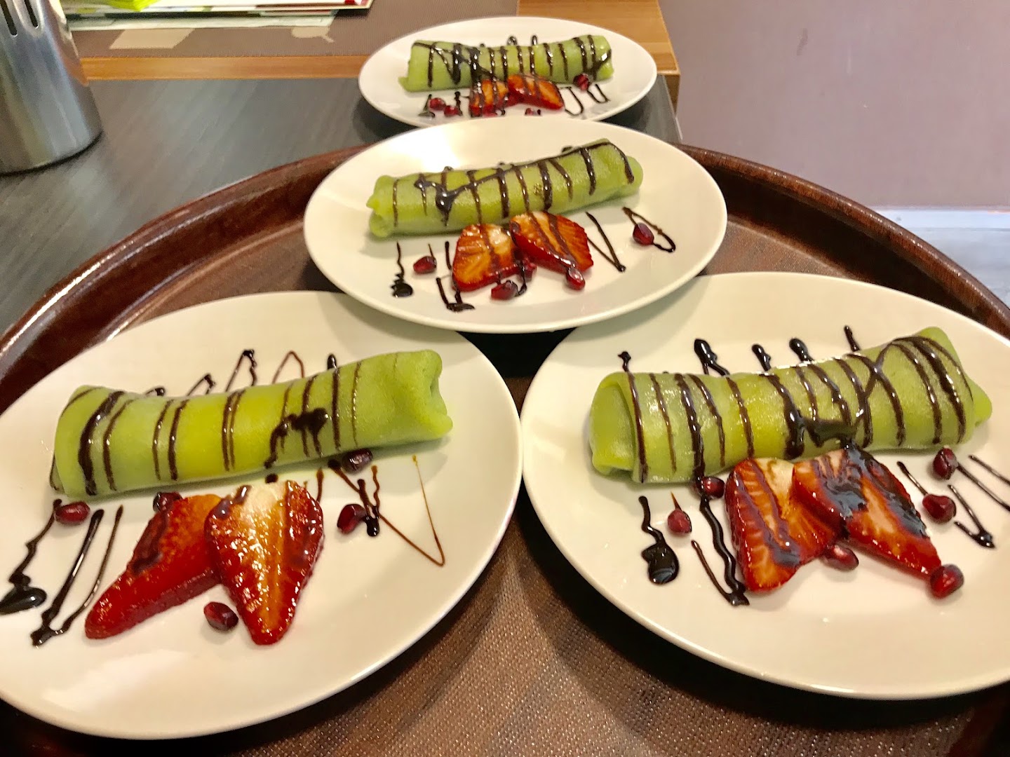 Wok & Roll Celje: appetizing food presentation