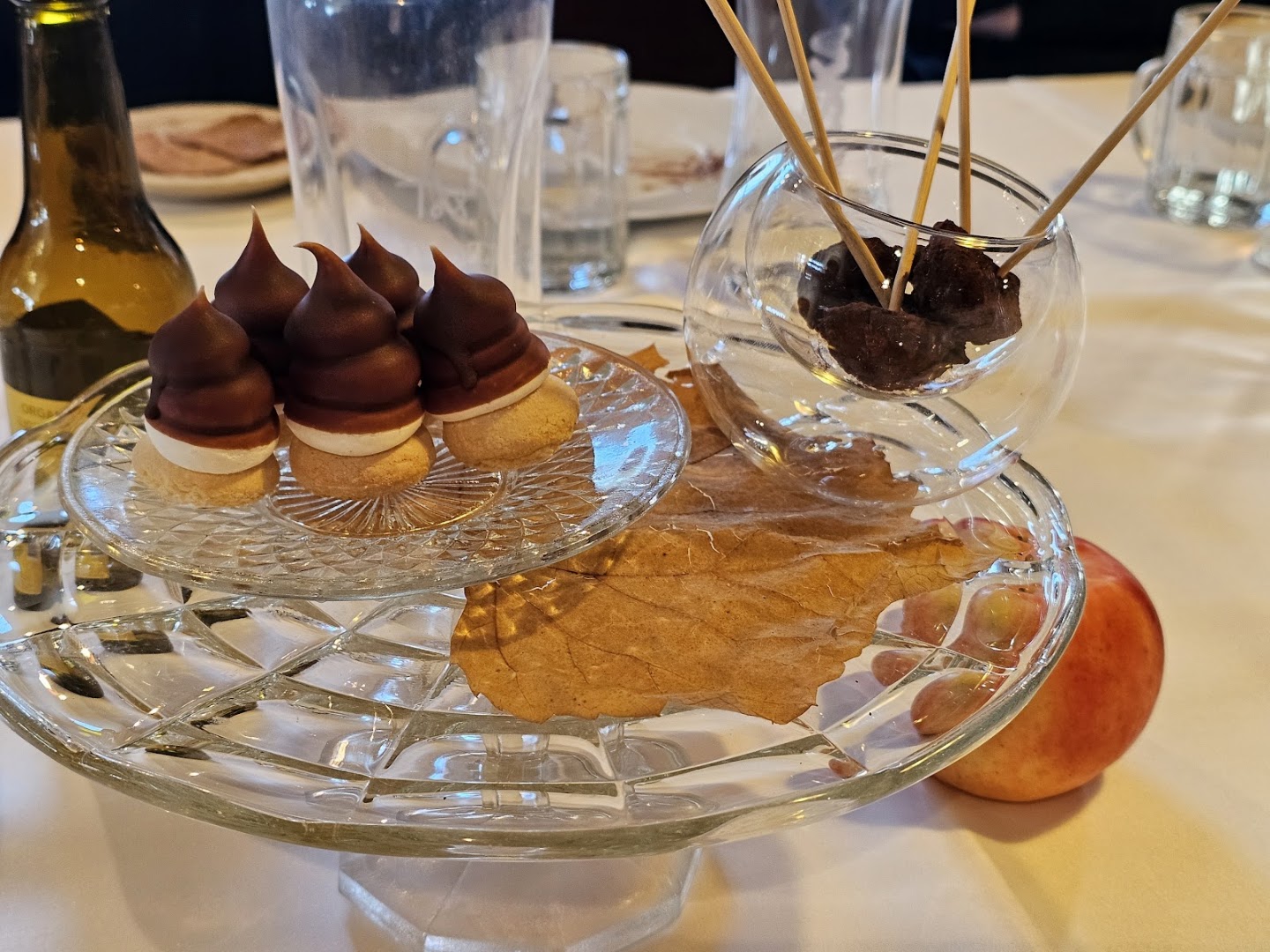 Gostilna Krištof: appetizing and professional food presentation