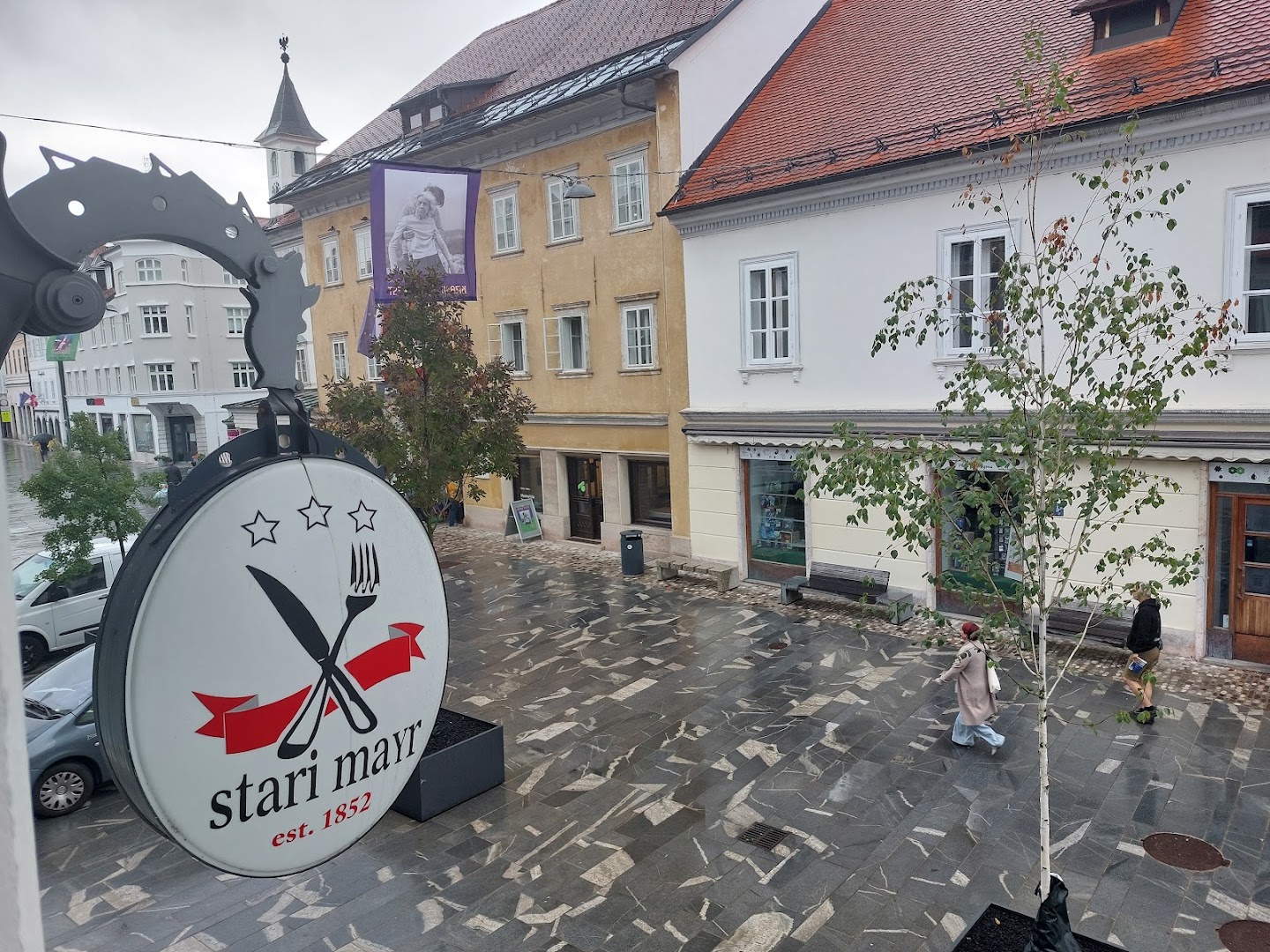 Gostilna Stari Mayr: clear exterior shot showing signage
