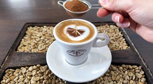 Caffé Trieste: high quality, professional coffee shot