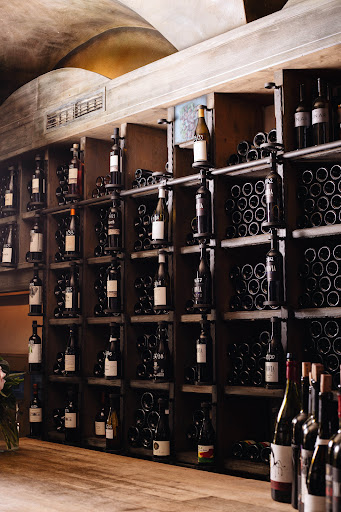 Vinoteka Movia: high quality wine display photo