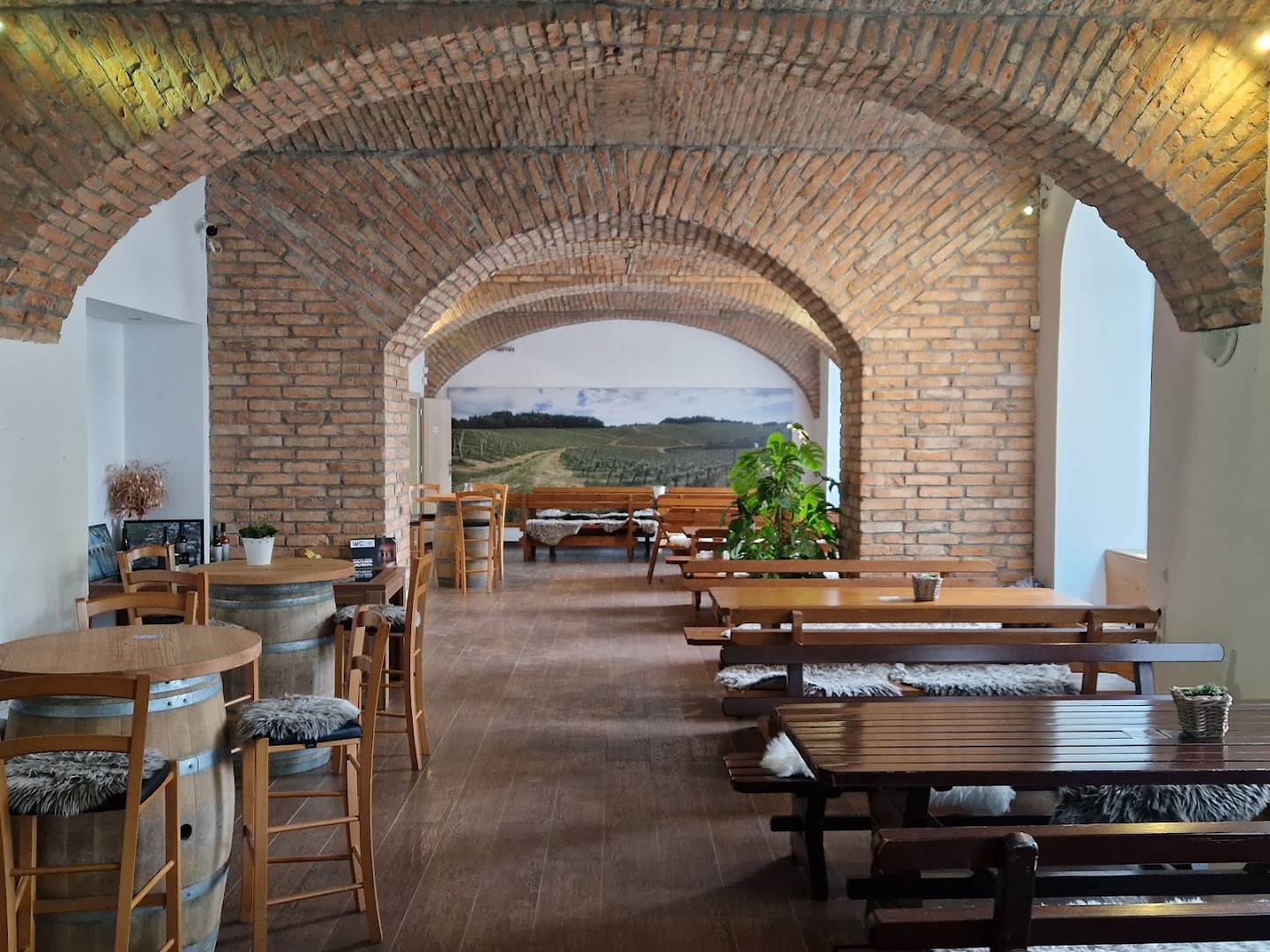Vinag 1847: clear, inviting interior atmosphere