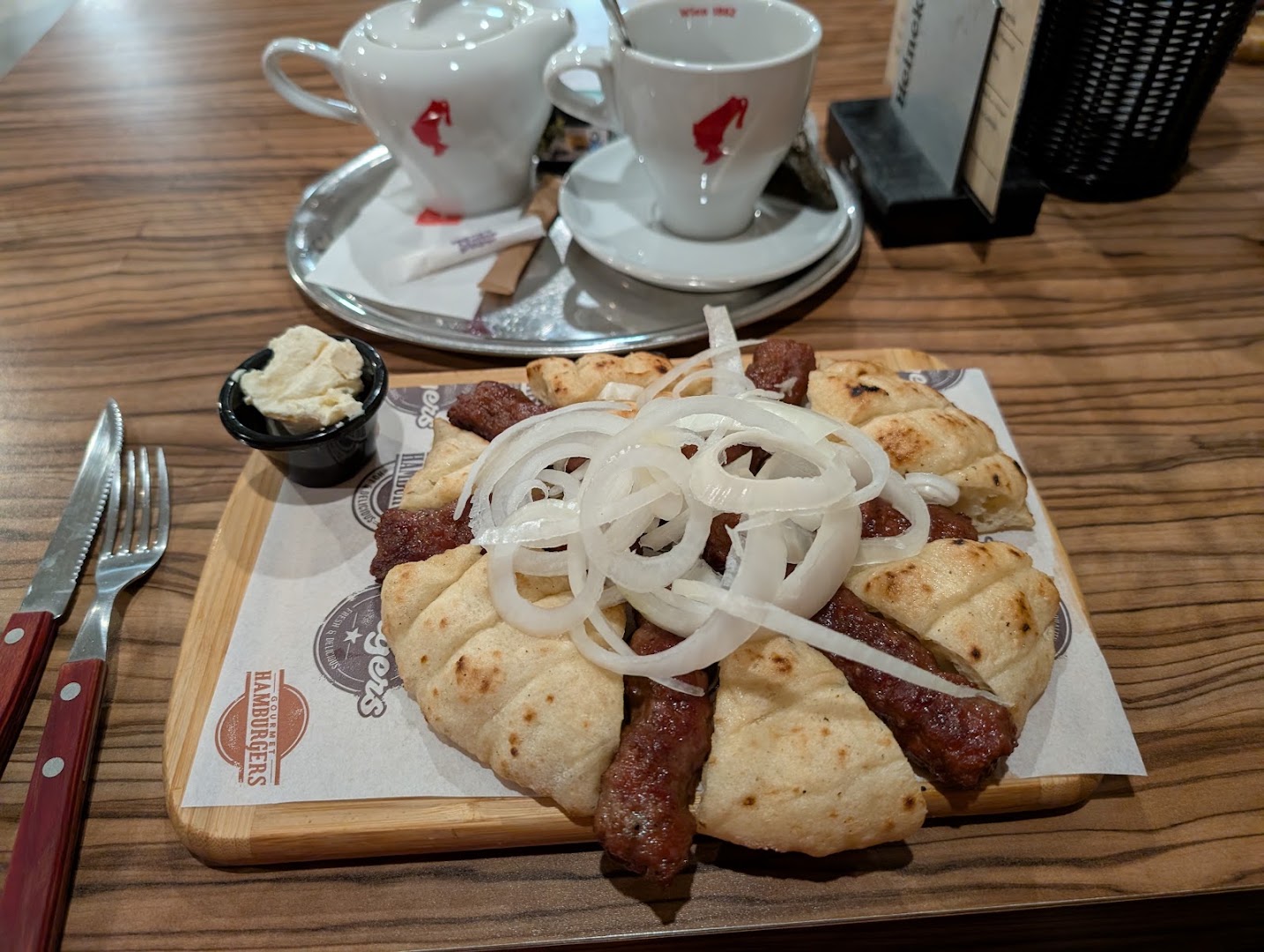 Pizzeria Njami: appetizing photo of served food
