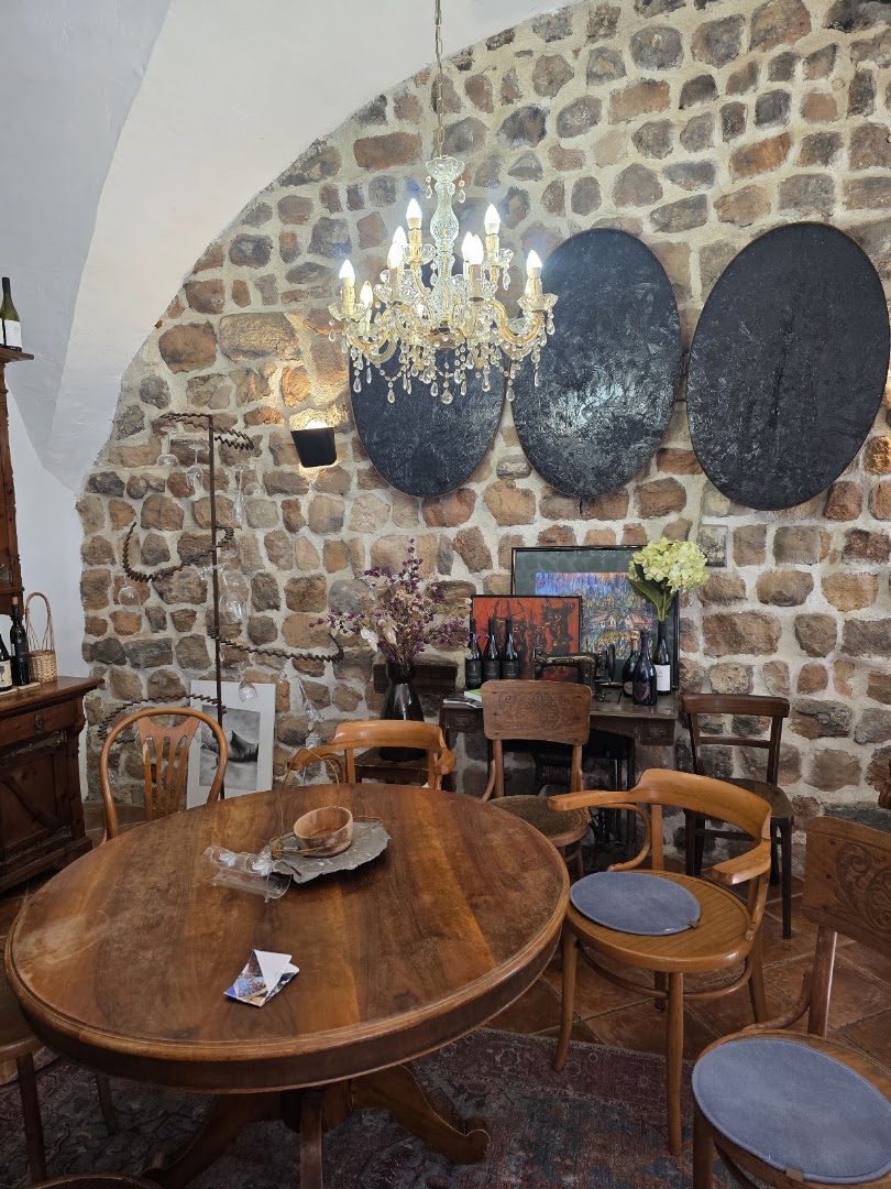 Vinoteka Kobal: inviting and atmospheric interior shot