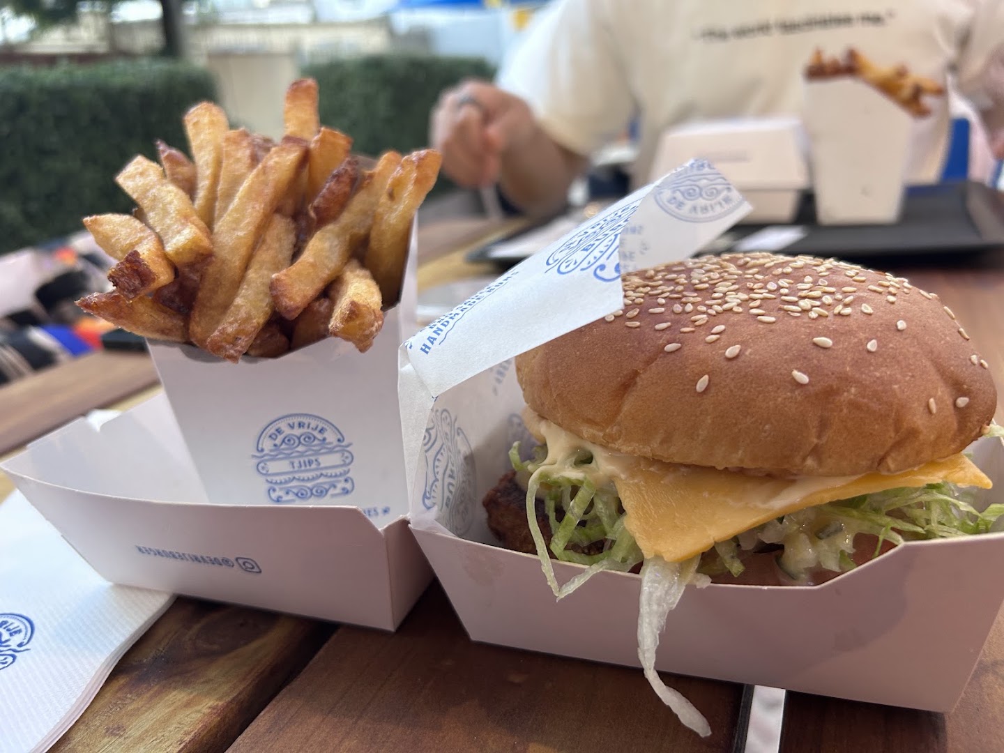 De Vrije Burger: appetizing photo of restaurant food