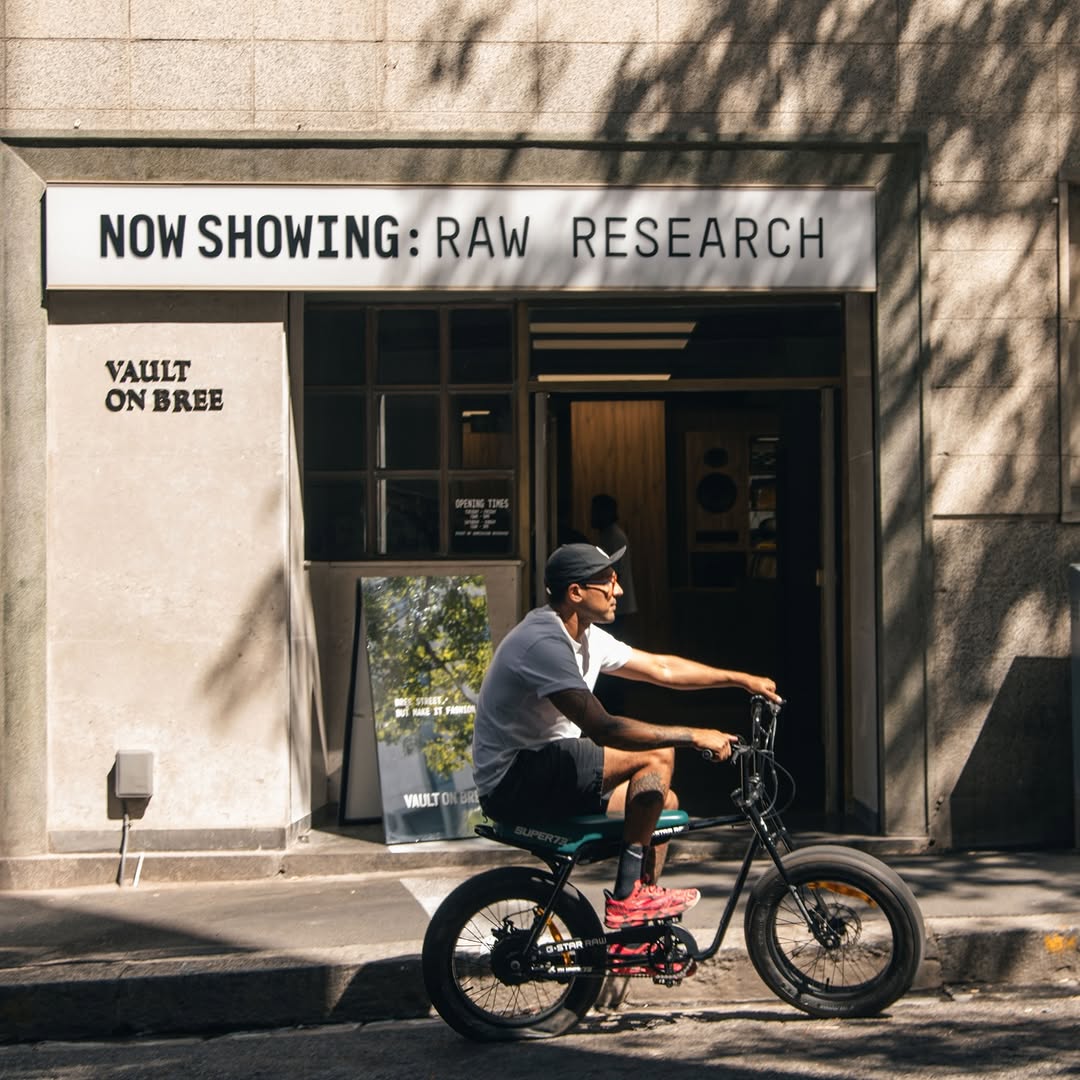 Vault on Bree: attractive storefront with brand identity