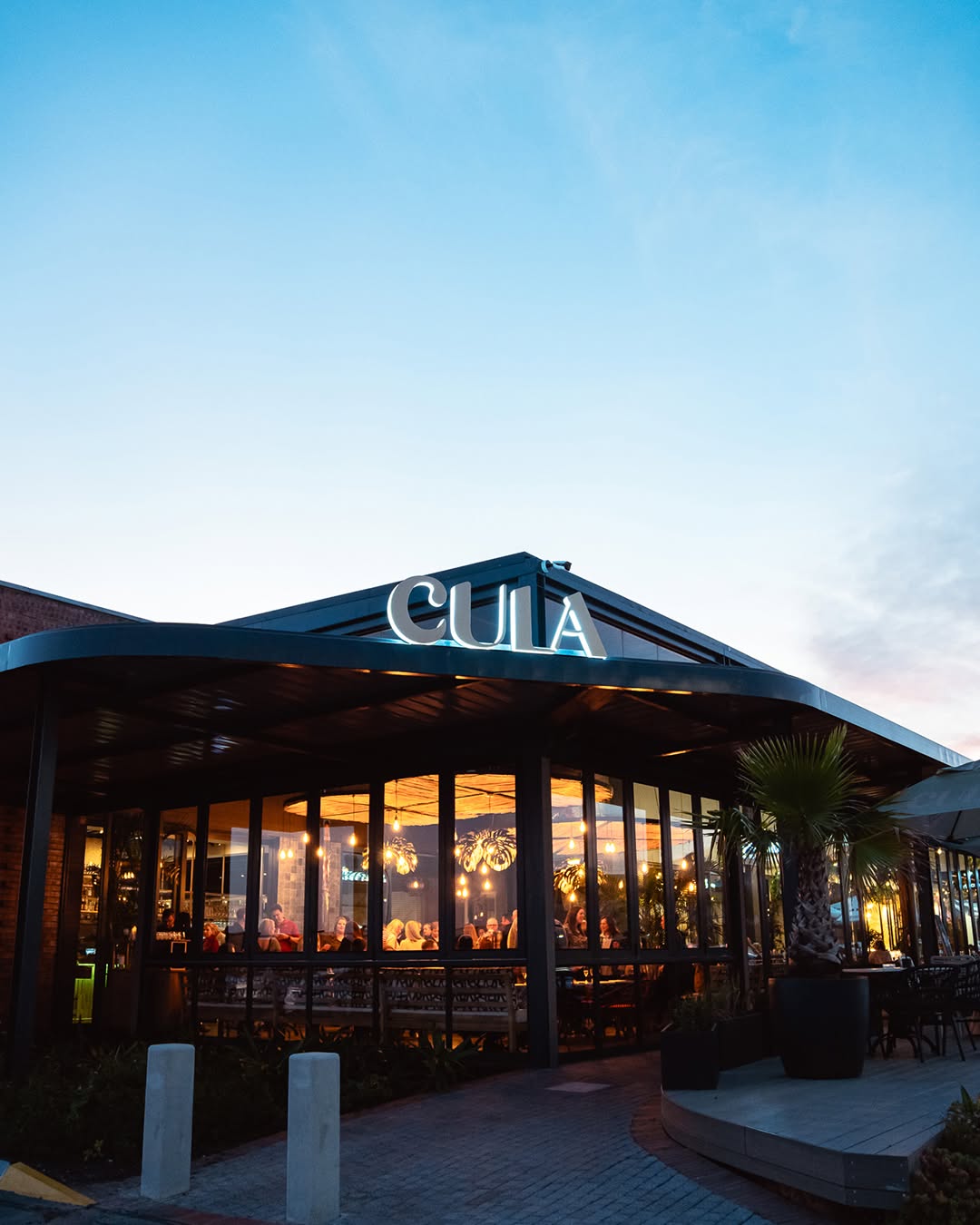 Cula: professional exterior shot of venue