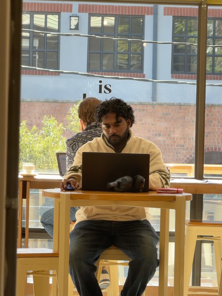 here.: atmosphere and customer experience