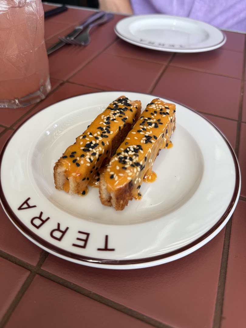 TERRA: appetizing food photo with branding