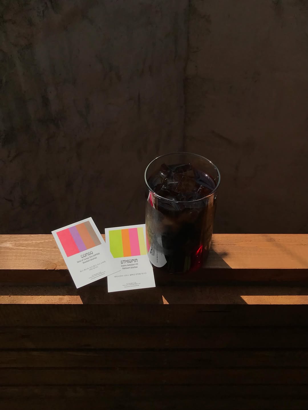 ThanQ Coffee: aesthetically pleasing coffee product shot