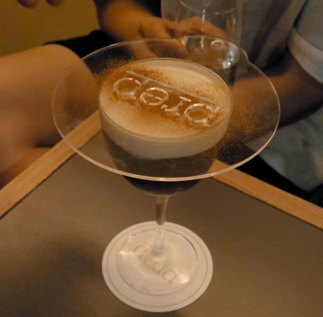 Prep: high quality cocktail presentation