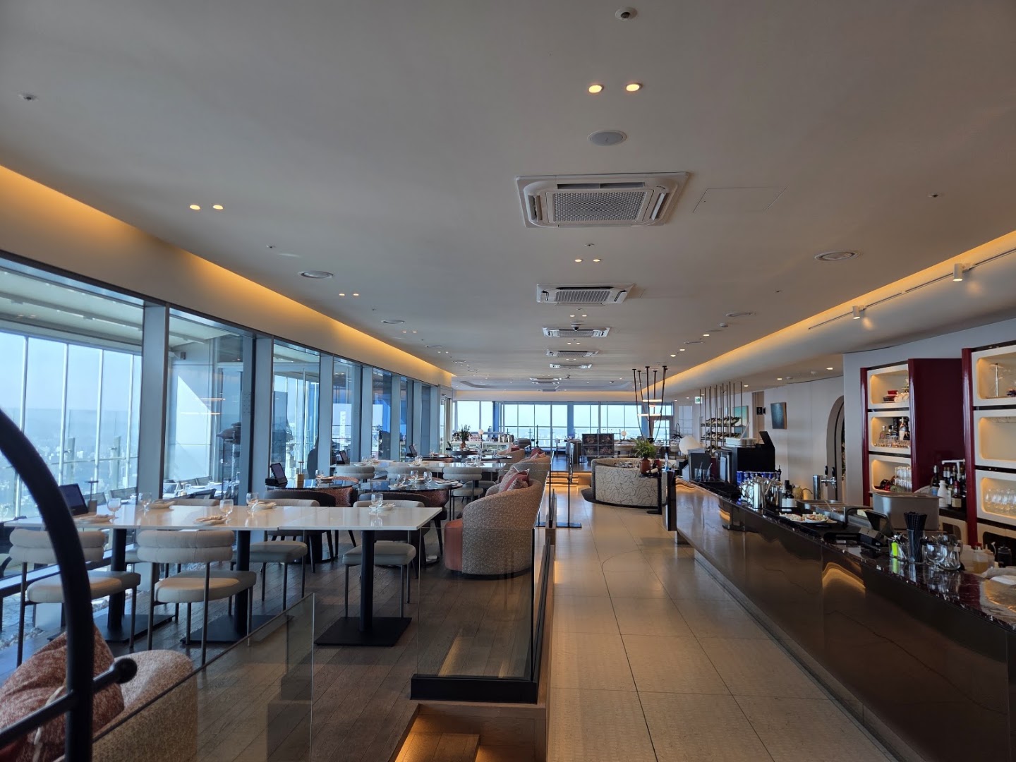 The Lake View: clear, professional interior shot
