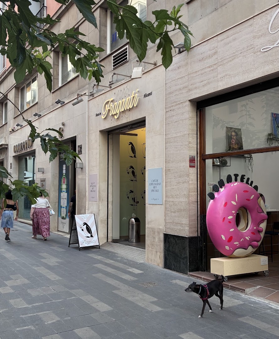 Fraganti Gelato: clear storefront photo showing venue