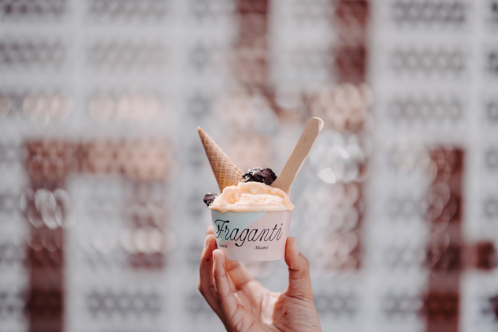 Fraganti Gelato: professional and appealing product photo