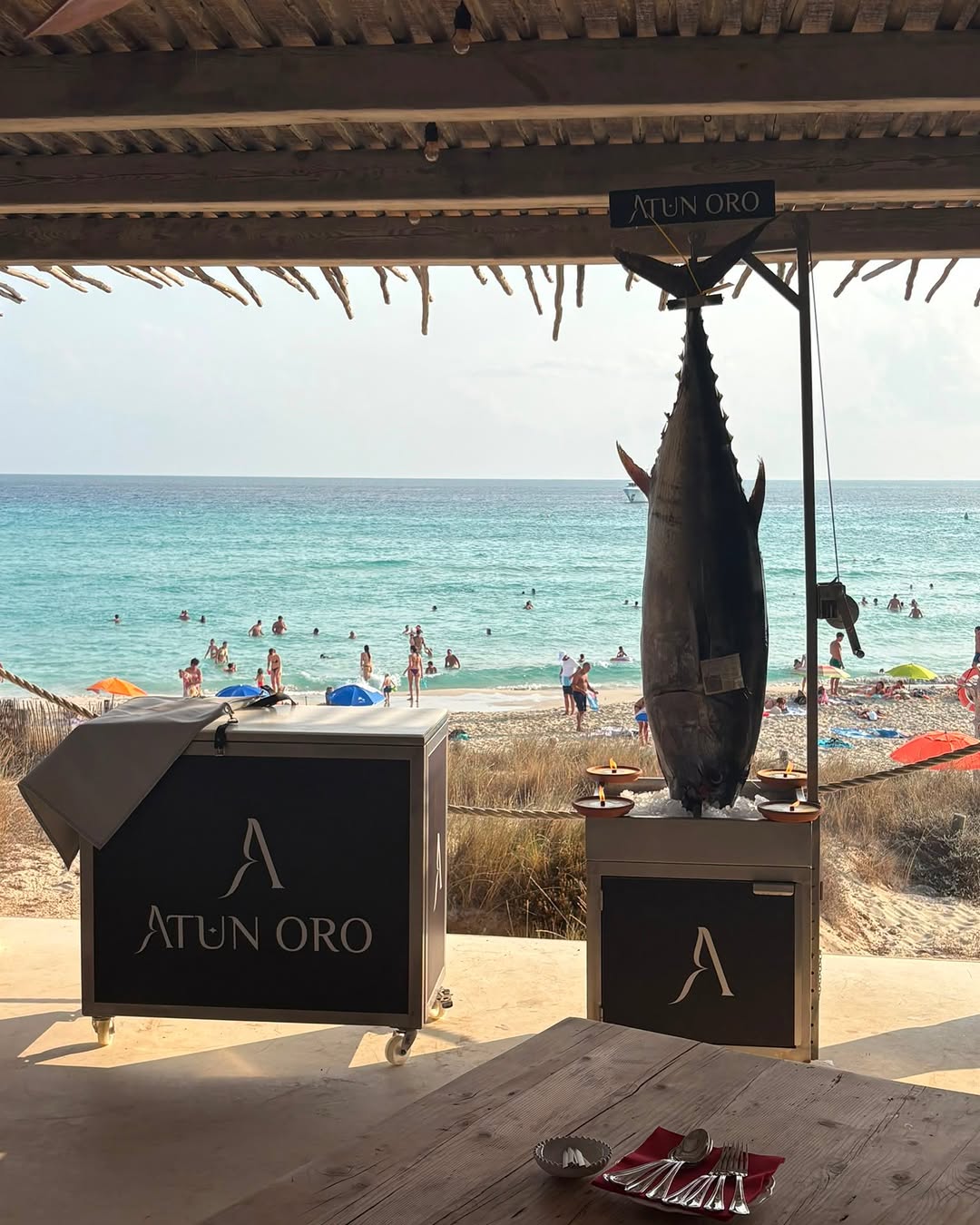 Hannah Formentera: attractive venue atmosphere and view