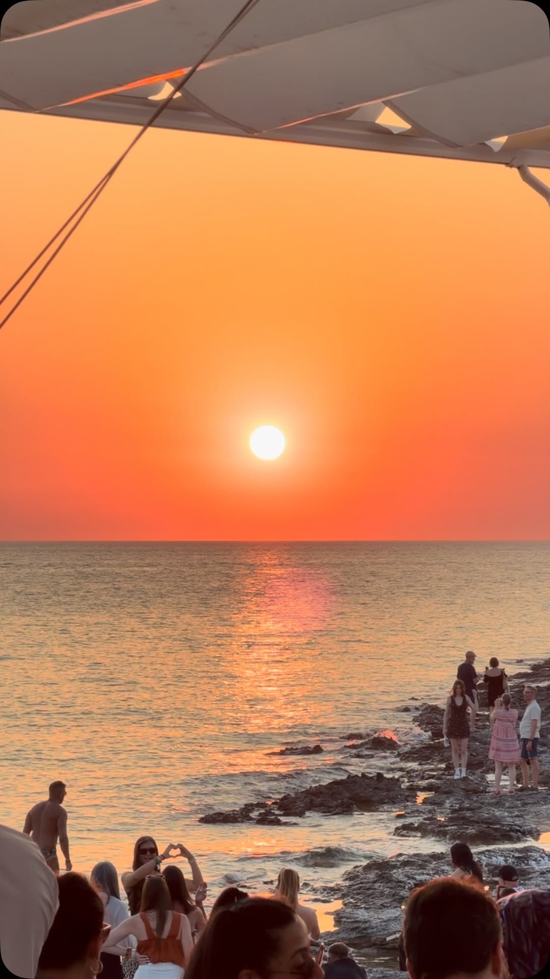 Mint by Mambo: venue atmosphere and sunset