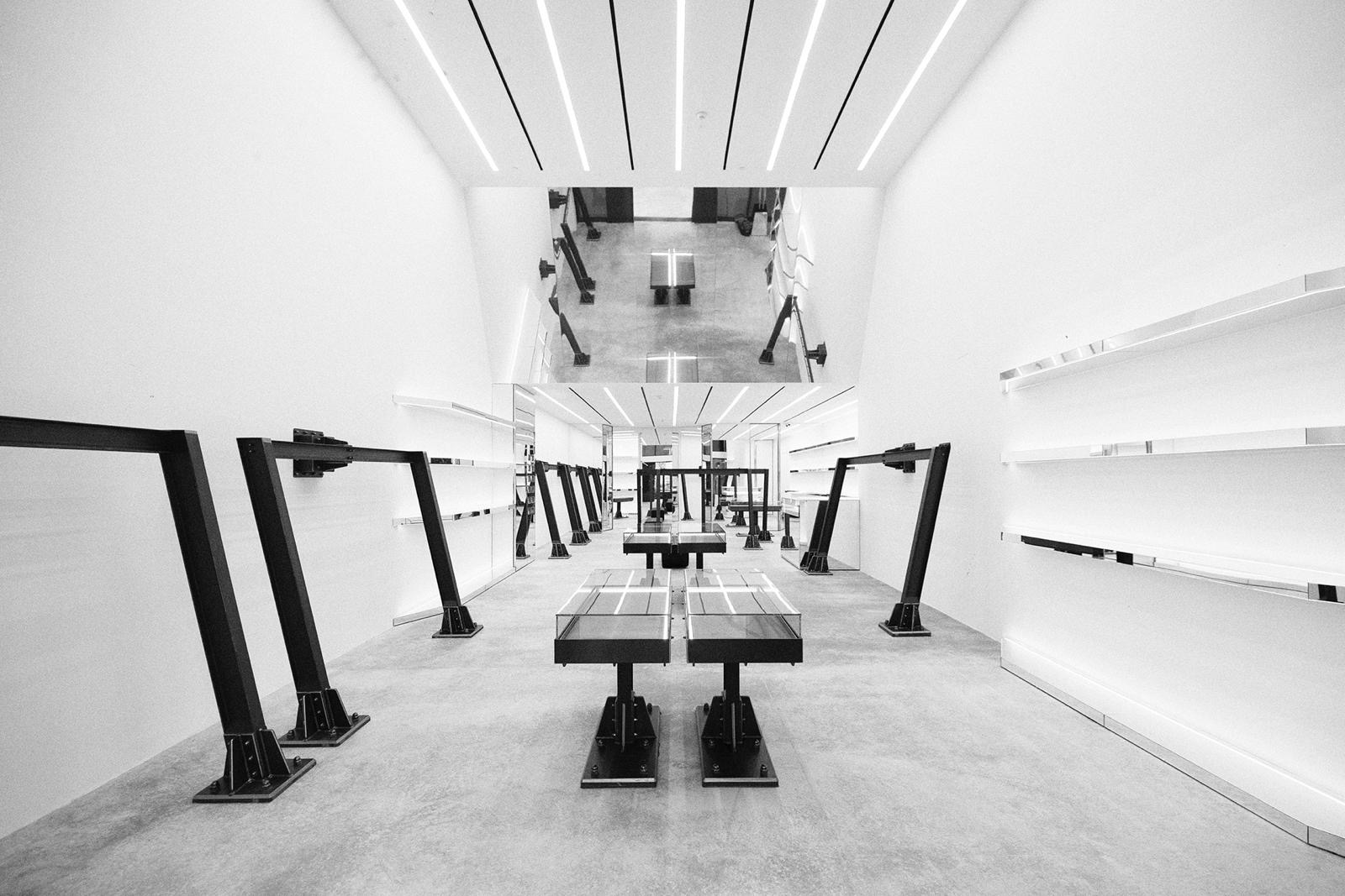 Rick Owens Ibiza: professional interior shop photography