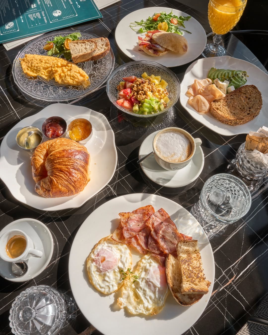 Giardino Grand Café: appetizing, high-quality breakfast spread photo