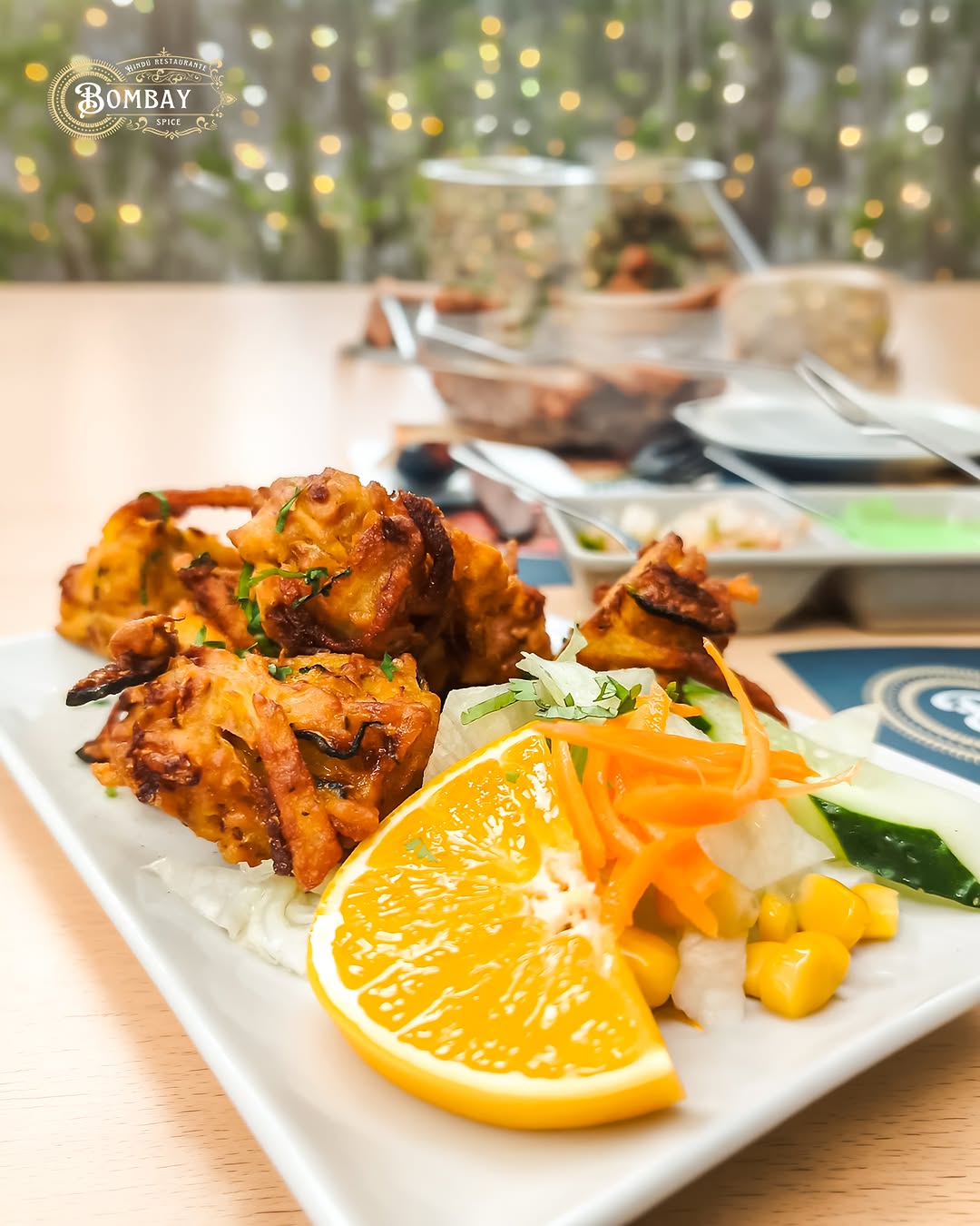 Bombay Spice: appetizing food photography with professional presentation