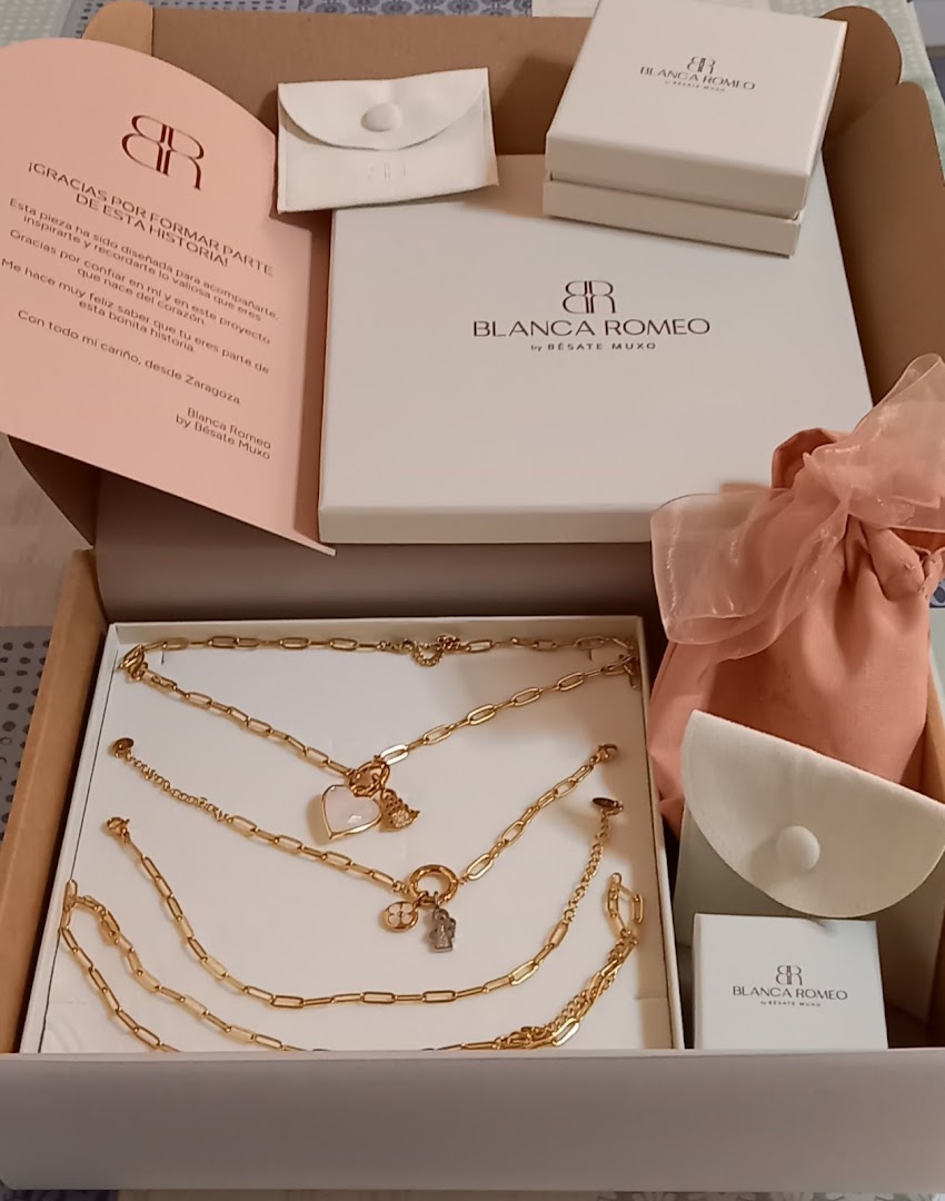 Blanca Romeo Jewelry: professional product display and packaging