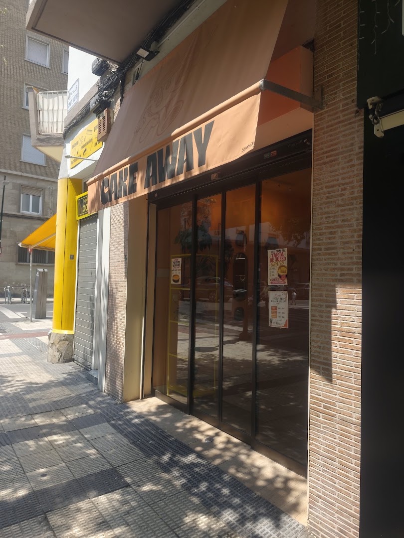 Cake Away: clear exterior shot of venue