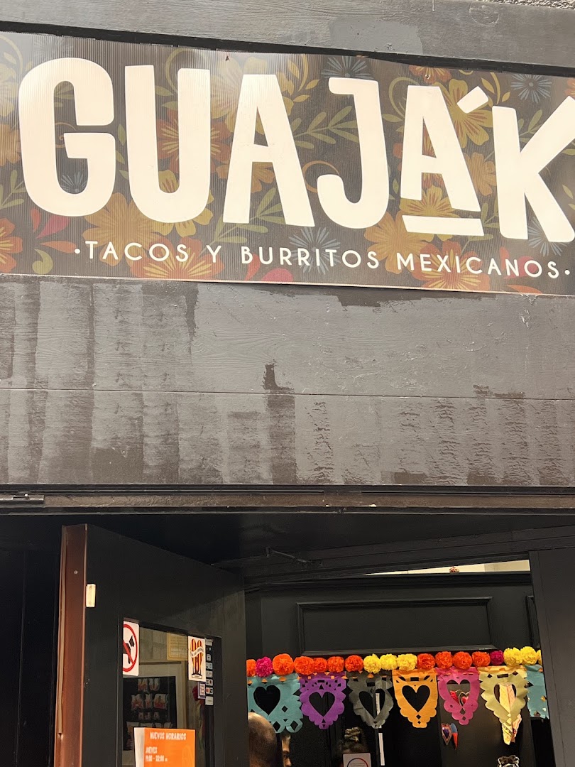 Guajak: clear signage identifies the restaurant