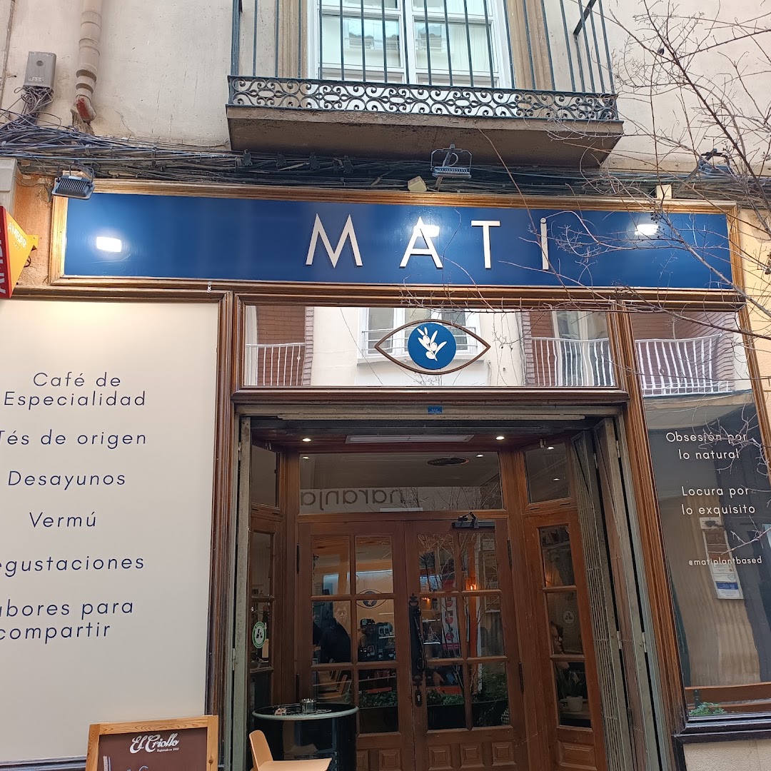 MATi: clear storefront photo of venue
