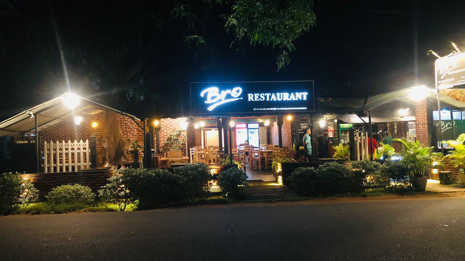 Bro Restaurant: clear exterior shot of restaurant