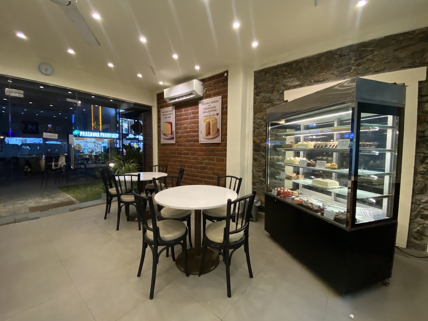 Cake Republic: clear interior shop display photo