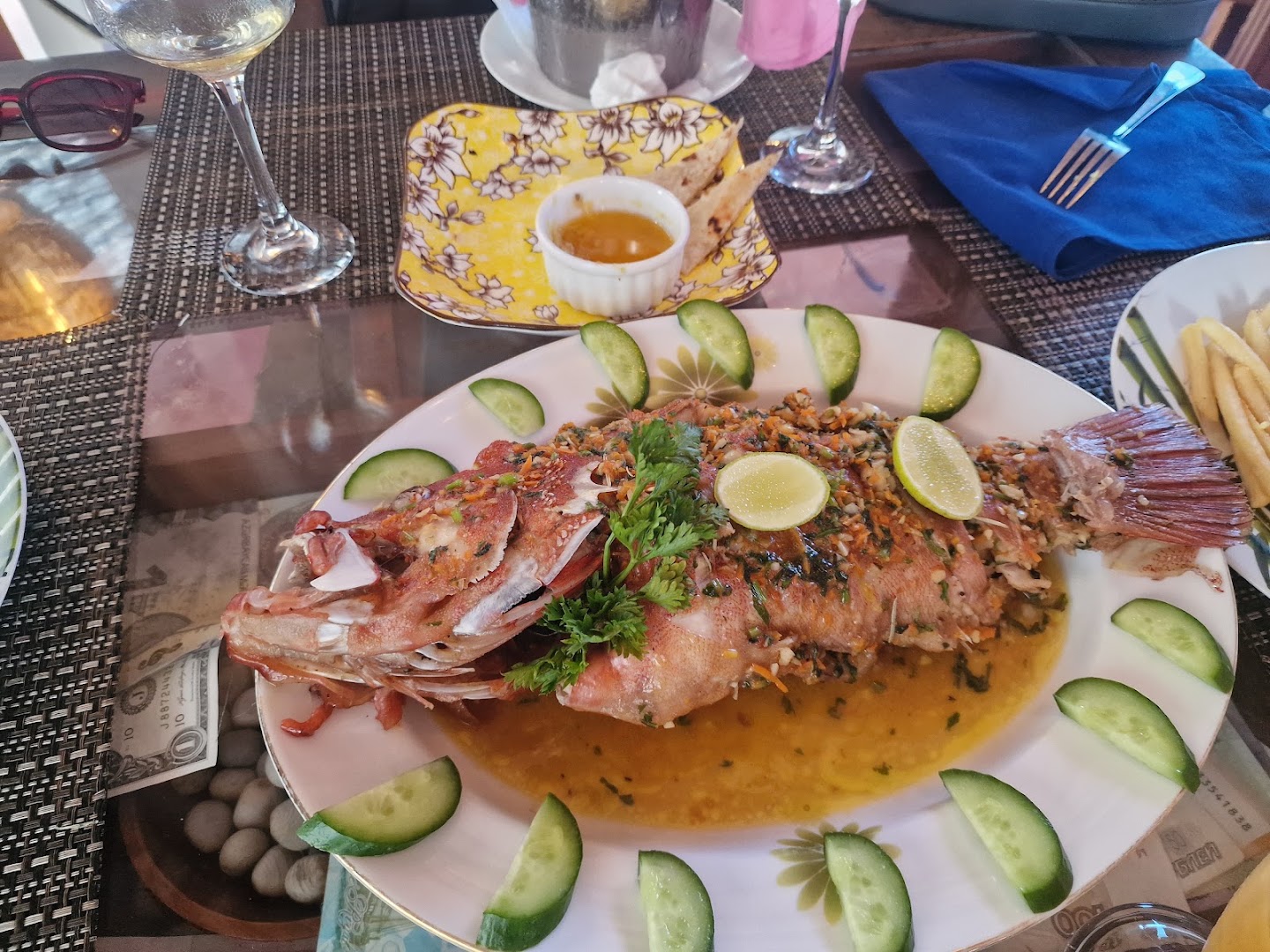 Bamboos Garden Restaurant: appetizing food presentation