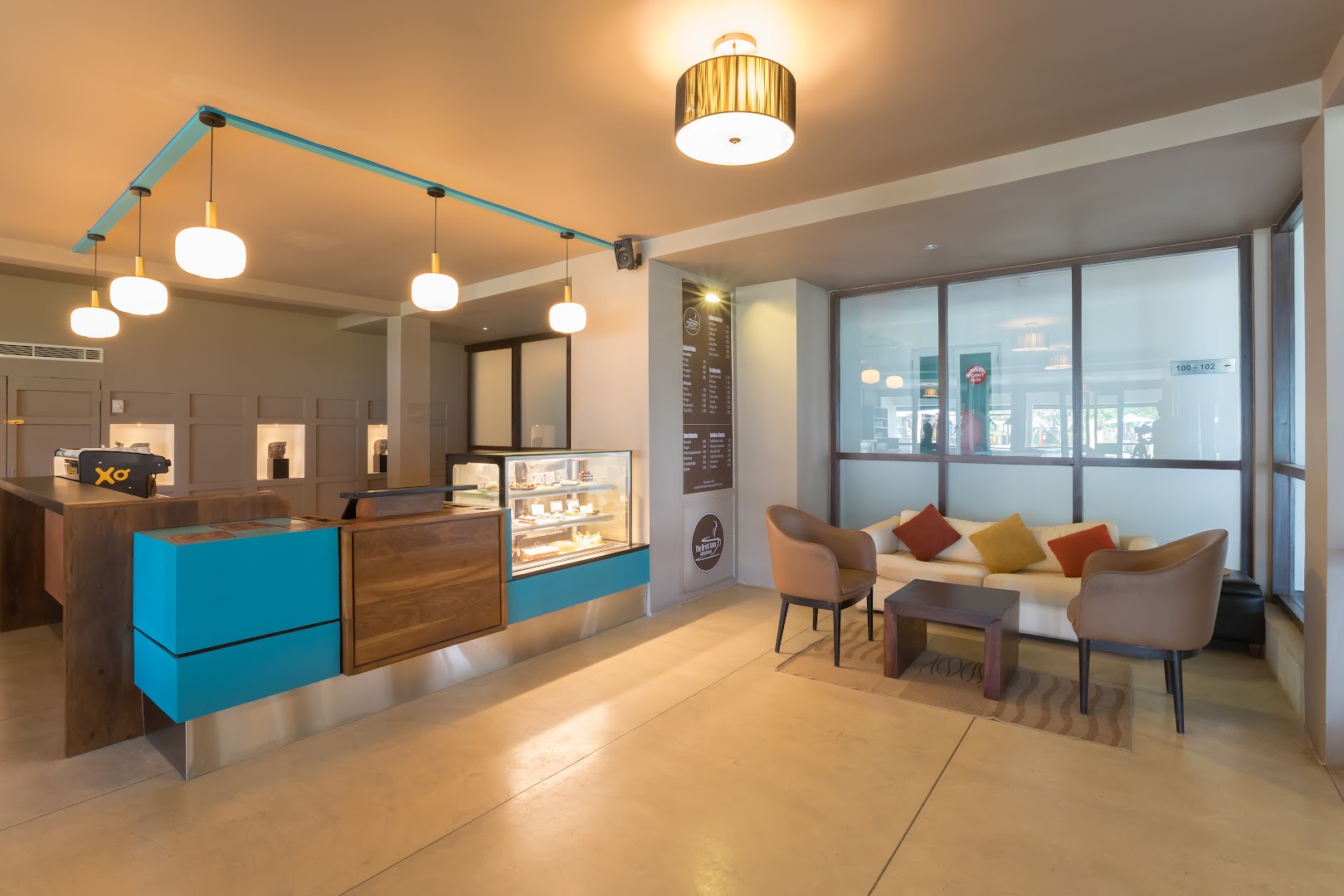 Brick Lane Coffee Lounge: clear, professional interior shot