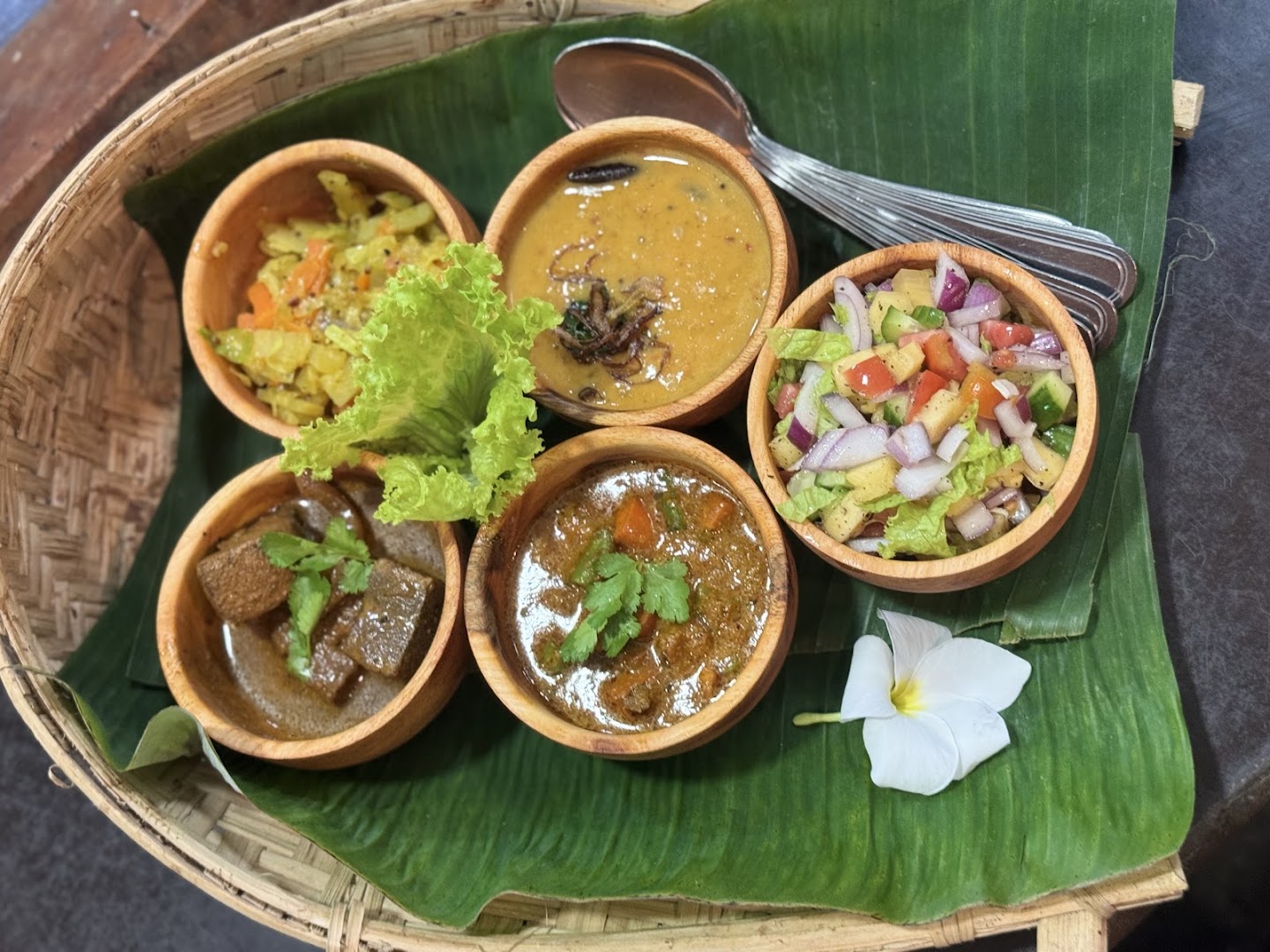 The Wave Beach Restaurant: appetizing, high-quality food presentation