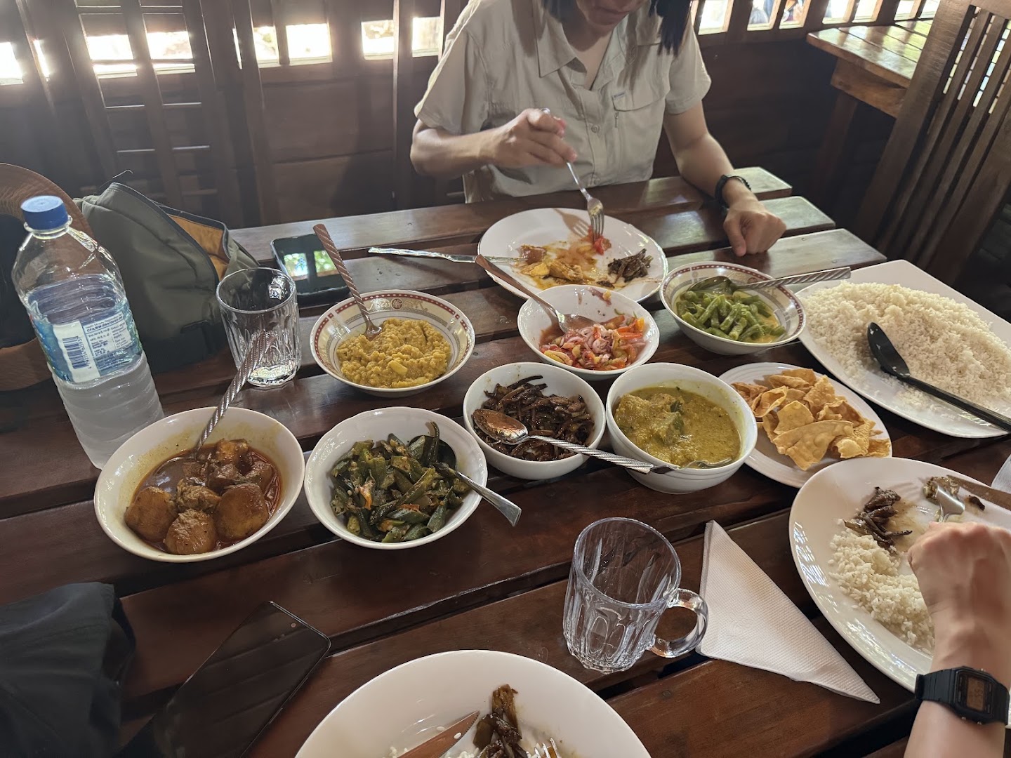 Golden Rainbow Restaurant: appetizing photo of restaurant meal