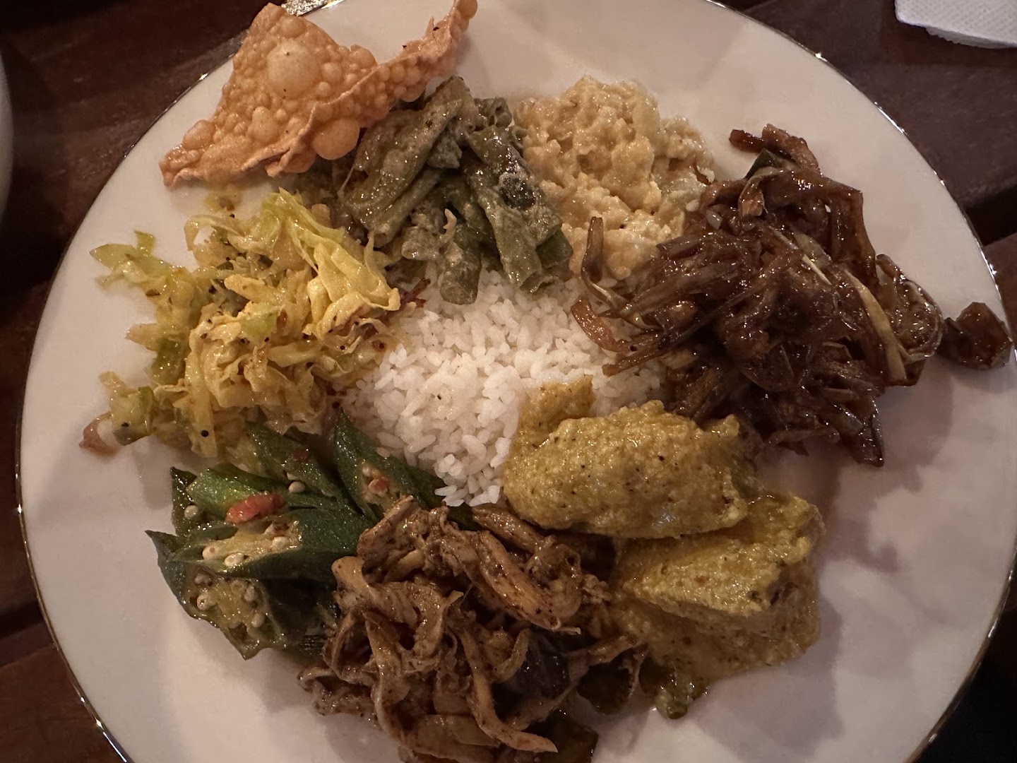 Golden Rainbow Restaurant: appetizing photo of restaurant food