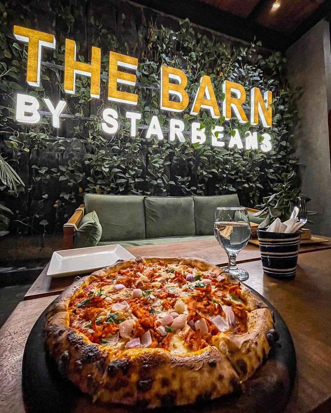 The Barn by Starbeans: appetizing food and venue branding