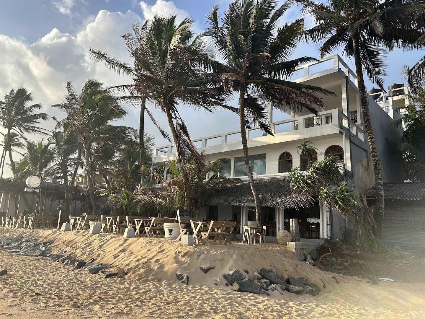 Lumina Beach Restaurant & Bar: clear exterior view of venue