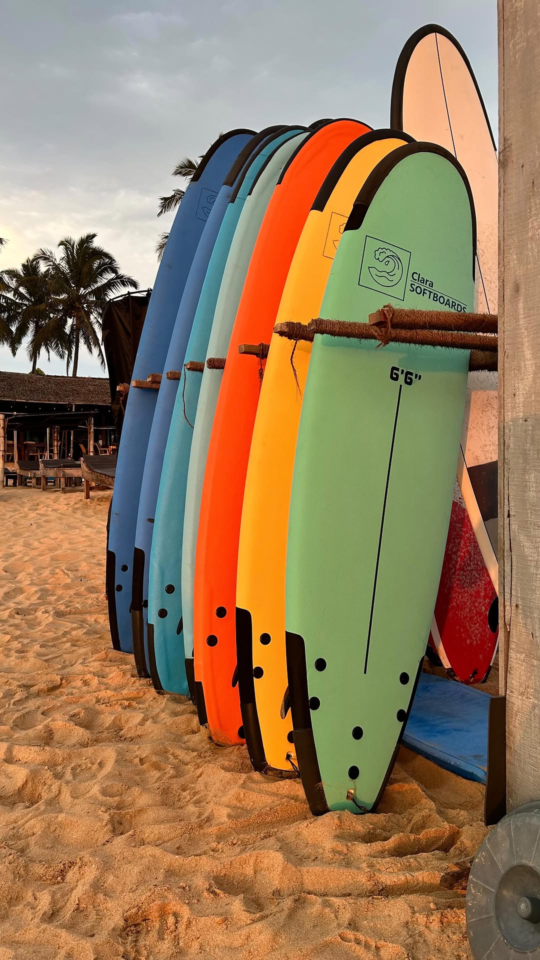 Sunny Surf Camp: attractive display of shop products