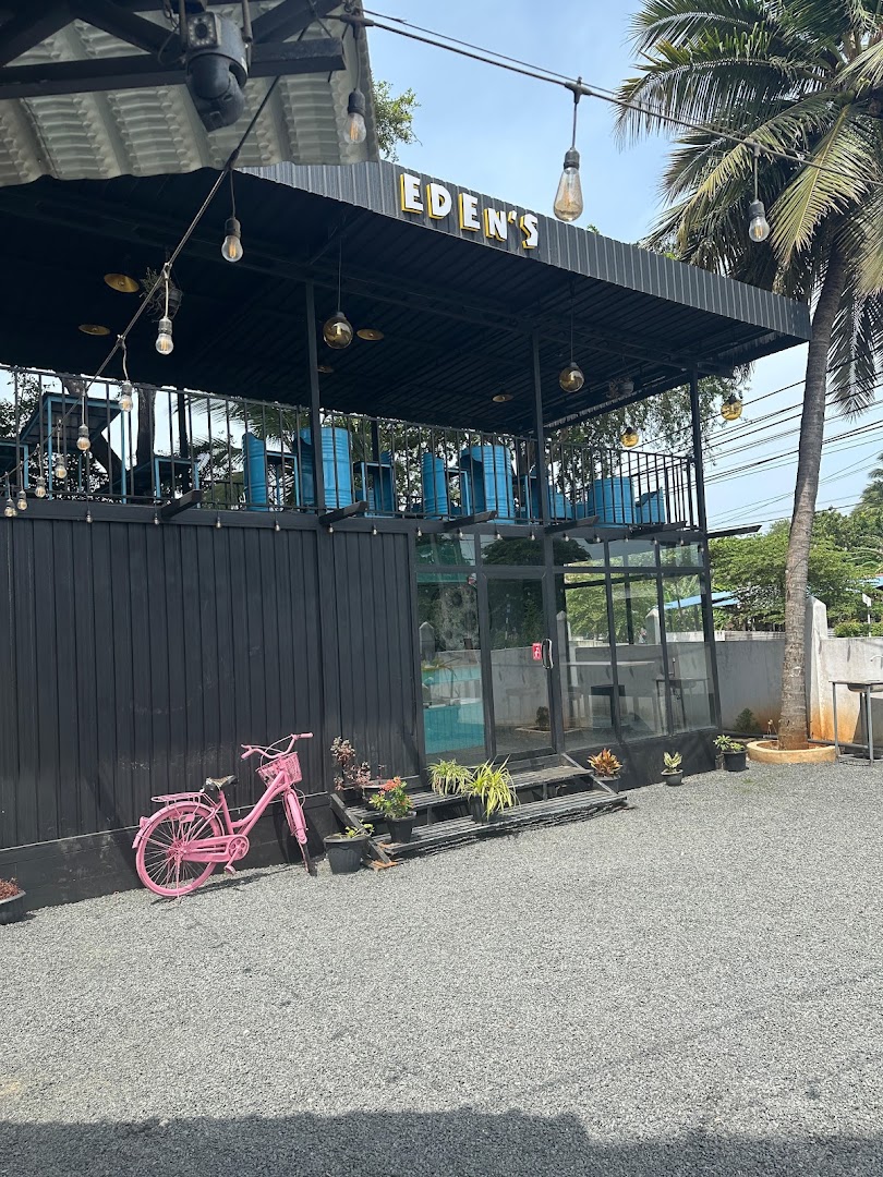 Eden's Cafe: clear exterior shot of venue