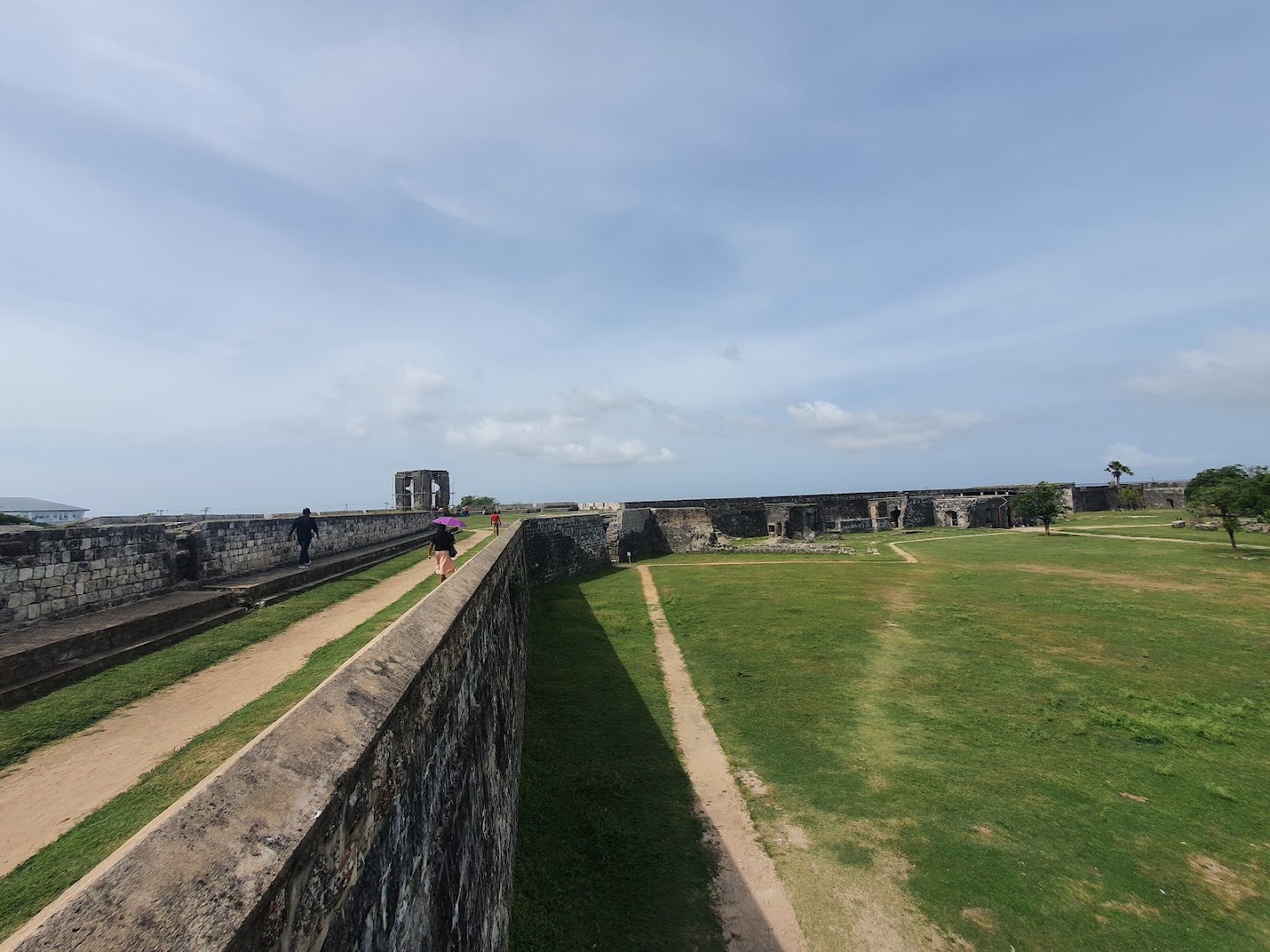 Jaffna Fort: clear view of the fort